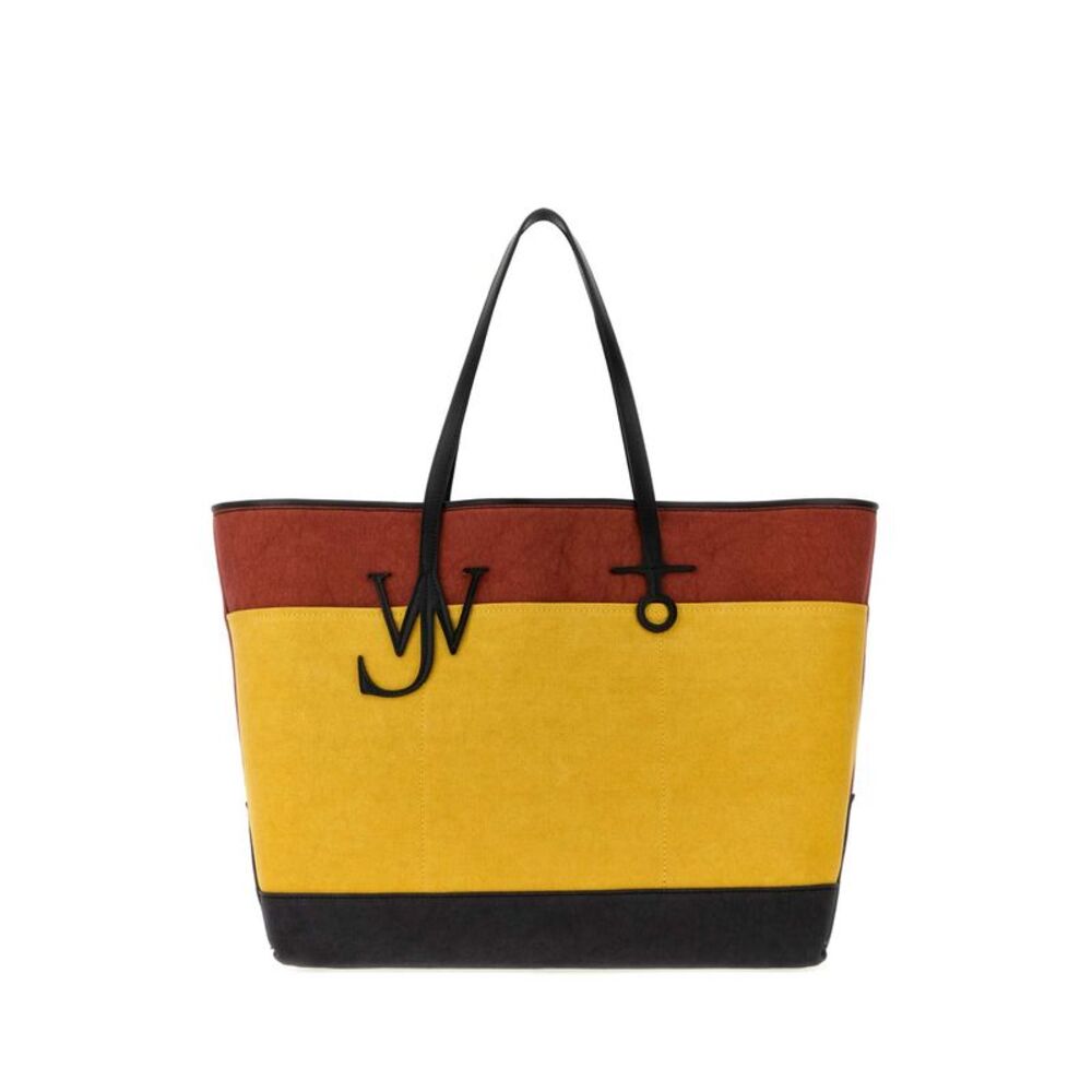 Jw Anderson Men Multicolor Canvas Anchor Xl Shopping Bag